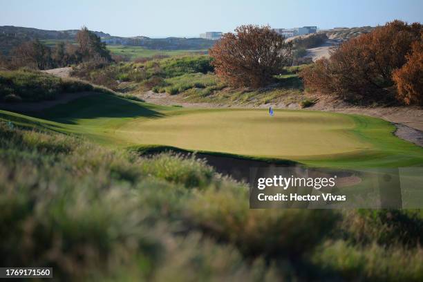 General view of the 4th green prior to the World Wide Technology Championship at El Cardonal at Diamante on November 01, 2023 in Cabo San Lucas, Baja...