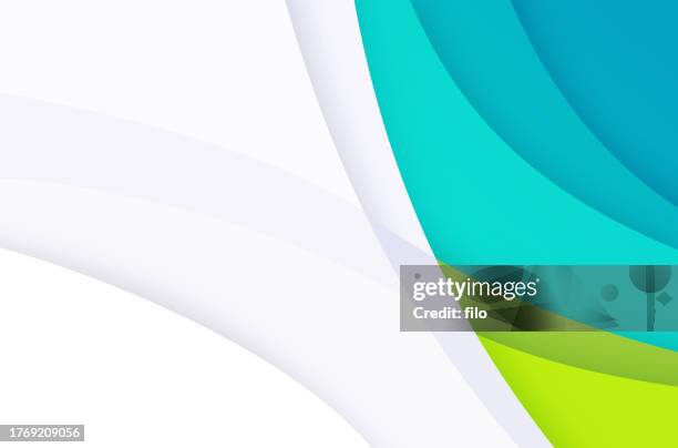 modern curve abstract background - celebration background green stock illustrations