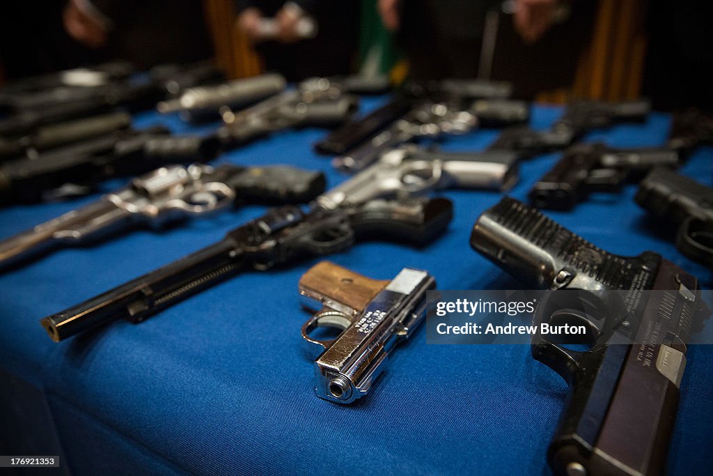 Bloomberg Announces Largest Seizure Of Guns In NYC HIstory