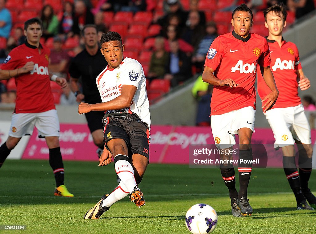 Manchester United U21 v Liverpool U21 - Barclays U21s Premier League