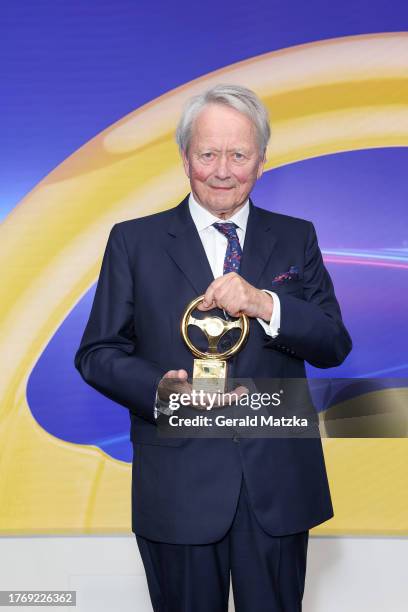 Wolfgang Porsche attends the "Das Goldene Lenkrad" Award 2023 at Axel Springer Haus on November 7, 2023 in Berlin, Germany.