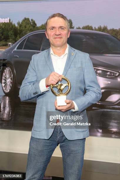Steffen Jastrow attends the "Das Goldene Lenkrad" Award 2023 at Axel Springer Haus on November 7, 2023 in Berlin, Germany.