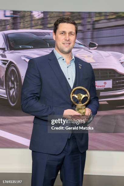 Andreas Bareis attends the "Das Goldene Lenkrad" Award 2023 at Axel Springer Haus on November 7, 2023 in Berlin, Germany.