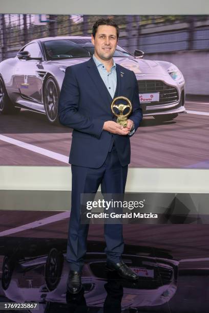 Andreas Bareis attends the "Das Goldene Lenkrad" Award 2023 at Axel Springer Haus on November 7, 2023 in Berlin, Germany.
