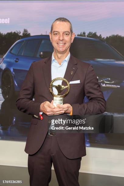 Franciscus Van Meel attends the "Das Goldene Lenkrad" Award 2023 at Axel Springer Haus on November 7, 2023 in Berlin, Germany.