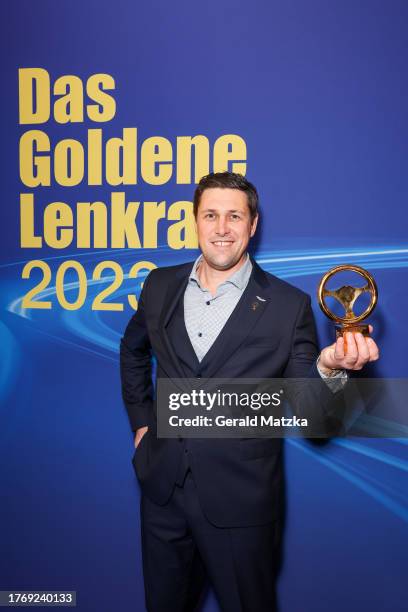 Andreas Bareis attends the "Das Goldene Lenkrad" Award 2023 at Axel Springer Haus on November 7, 2023 in Berlin, Germany.