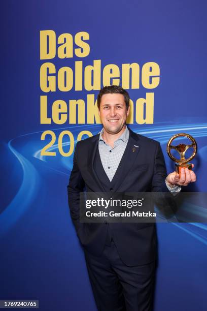 Andreas Bareis attends the "Das Goldene Lenkrad" Award 2023 at Axel Springer Haus on November 7, 2023 in Berlin, Germany.