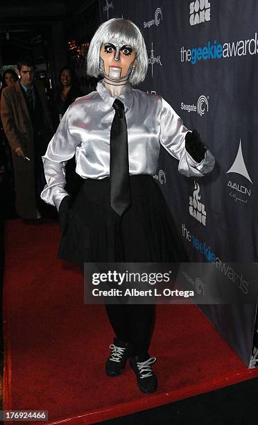 Cosplayers attend The 1st Annual Geekie Awards - Arrivals held at Avalon on August 18, 2013 in Hollywood, California.