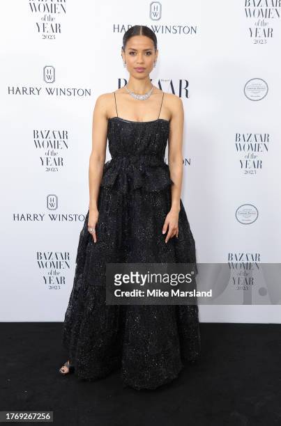 Gugu Mbatha-Raw at the Harper's Bazaar Women Of The Year Awards 2023 at The Ballroom of Claridgeís on November 7, 2023 in London, England.
