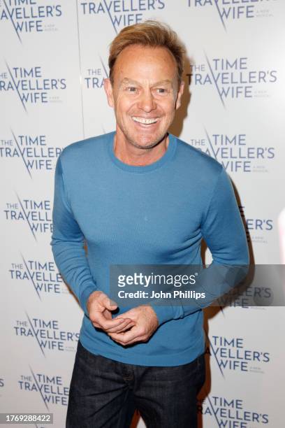 Jason Donovan attends the world premiere of "The Time Traveller's Wife" at The Apollo Theatre on November 01, 2023 in London, England.