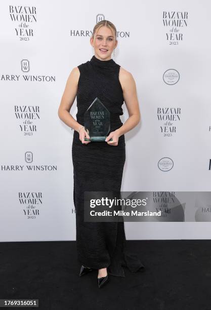 Alessia Russo at the Harper's Bazaar Women Of The Year Awards 2023 at The Ballroom of Claridgeís on November 7, 2023 in London, England.