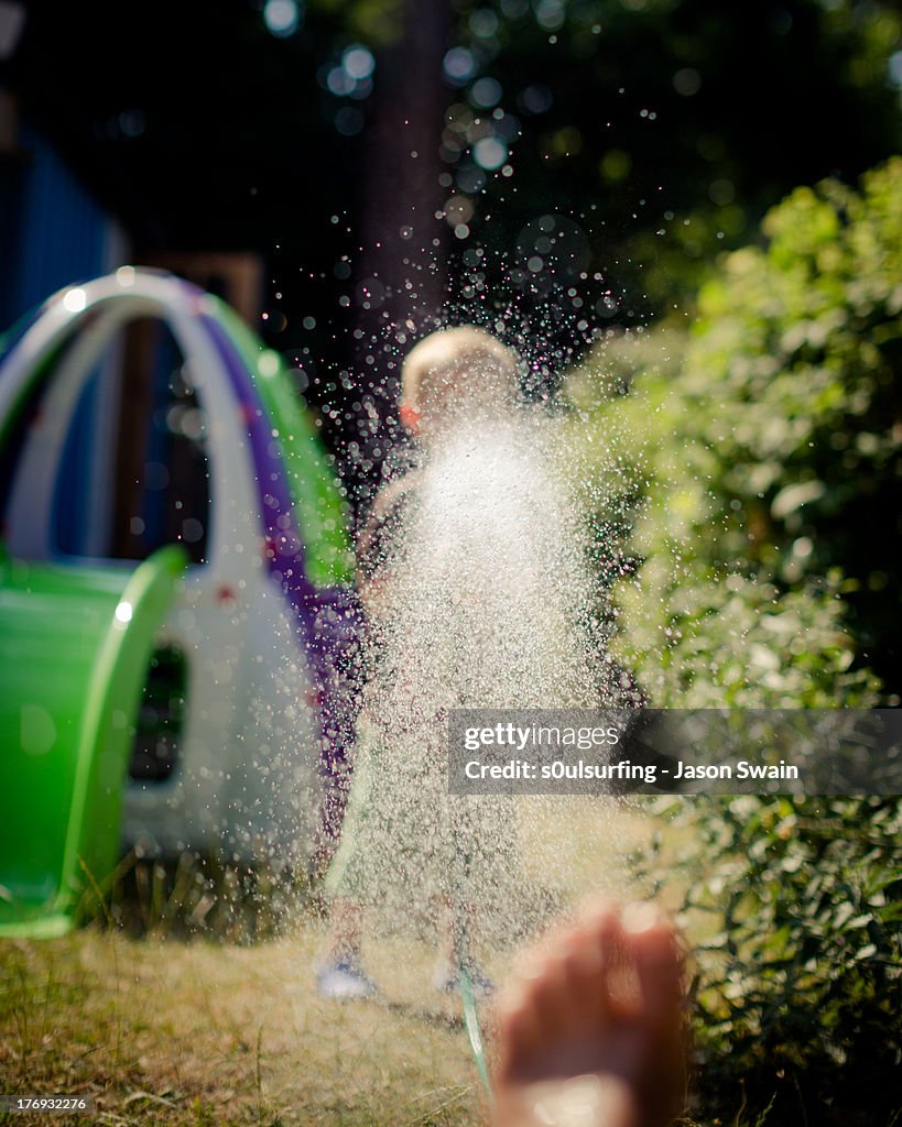 Heatwave - Watering the Garden