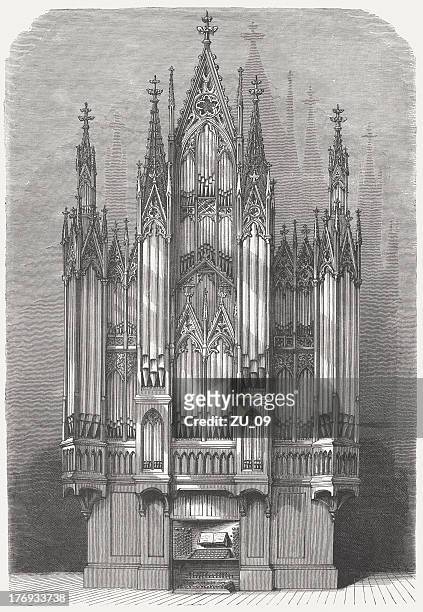 ilustraciones, imágenes clip art, dibujos animados e iconos de stock de iglesia de órganos - church organ