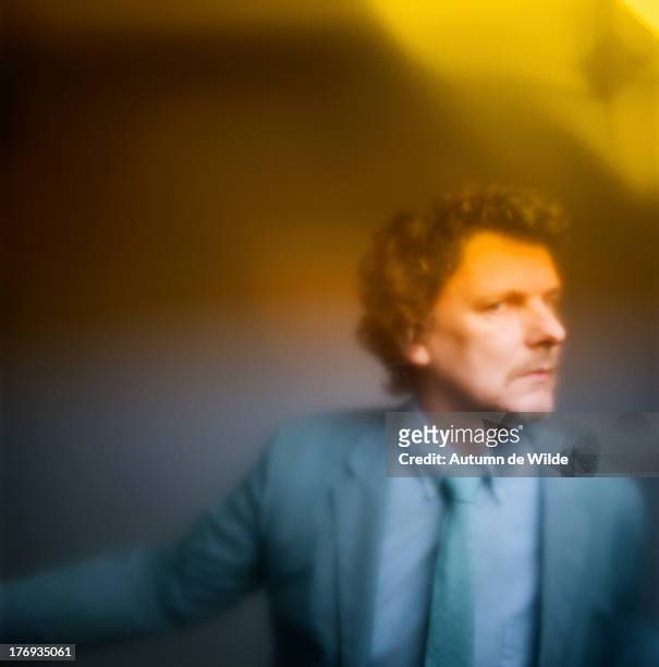 Director Michel Gondry is photographed for Lab Magazine on March 29, 2011 in Los Angeles, California. PUBLISHED IMAGE.