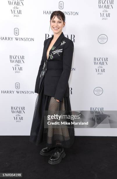 Jessie Buckley at the Harper's Bazaar Women Of The Year Awards 2023 at The Ballroom of Claridgeís on November 7, 2023 in London, England.