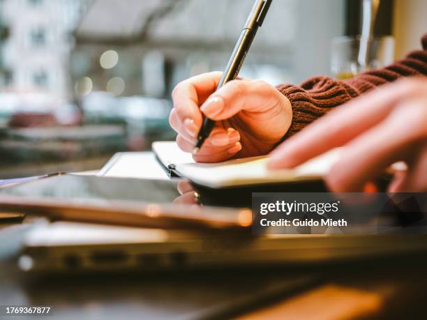 Noting Down 1,358 Write Down Notes Stock Photos, High-Res Pictures, and Images ...