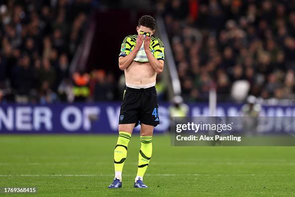 West Ham United v Arsenal - Carabao Cup Fourth Round West Ham United v Arsenal - Carabao Cup Fourth Round