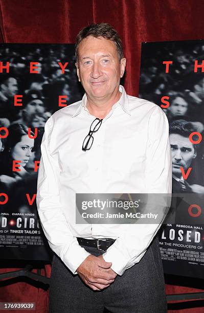 Screenwriter Steven Knight attends the "Closed Circuit" screening at Tribeca Grand Hotel - Screening Room on August 19, 2013 in New York City.