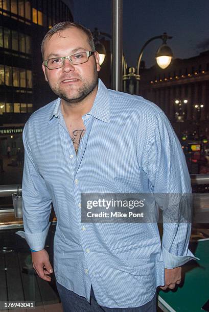 Professional baseball player Joba Chamberlain attends the 7th Annual BNP Paribas Showdown Announcement at Local West on August 19, 2013 in New York...