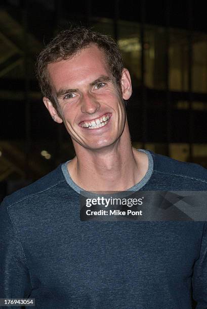 Professional tennis player Andy Murray attends the 7th Annual BNP Paribas Showdown Announcement at Local West on August 19, 2013 in New York City.