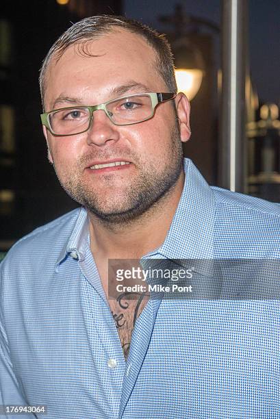 Professional baseball player Joba Chamberlain attends the 7th Annual BNP Paribas Showdown Announcement at Local West on August 19, 2013 in New York...