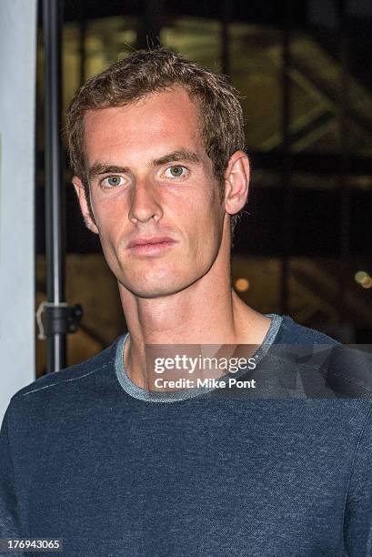 Professional tennis player Andy Murray attends the 7th Annual BNP Paribas Showdown Announcement at Local West on August 19, 2013 in New York City.