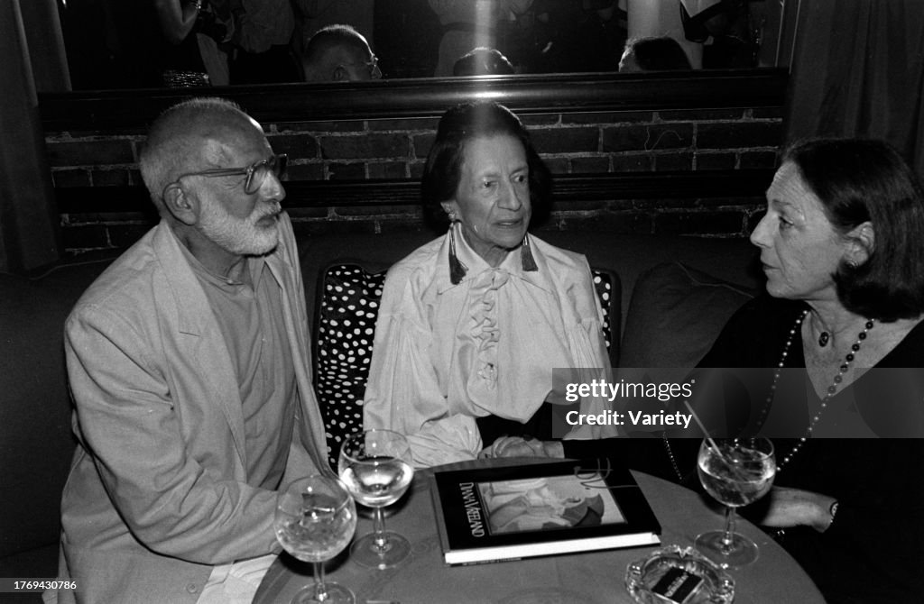 Jerome Robbins, Diana Vreeland, and guest attend a party at... News ...