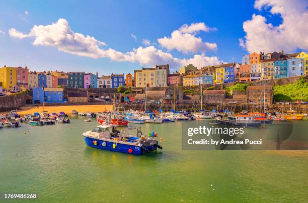 tenby, wales, united kingdom - tenby stock pictures, royalty-free photos & images