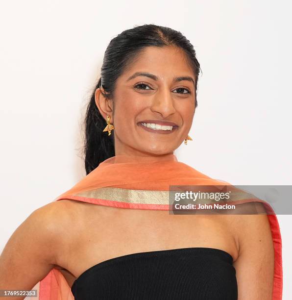 Ramita Ravi attends the Nordstrom X HoliCHIC Diwali celebration at Nordstrom Flagship on November 01, 2023 in New York City.