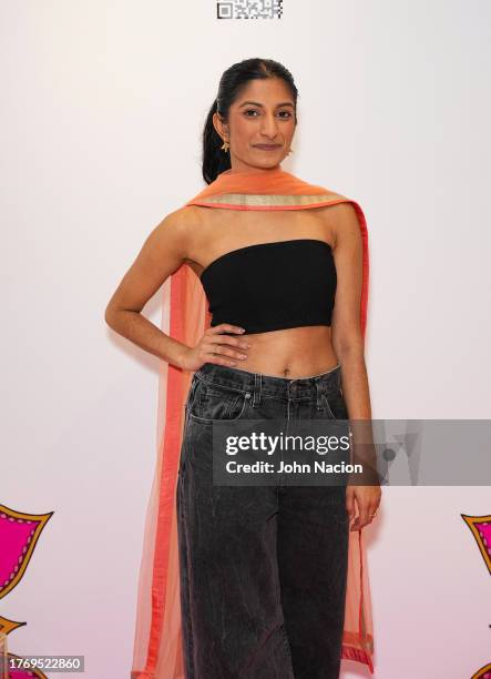 Ramita Ravi attends the Nordstrom X HoliCHIC Diwali celebration at Nordstrom Flagship on November 01, 2023 in New York City.