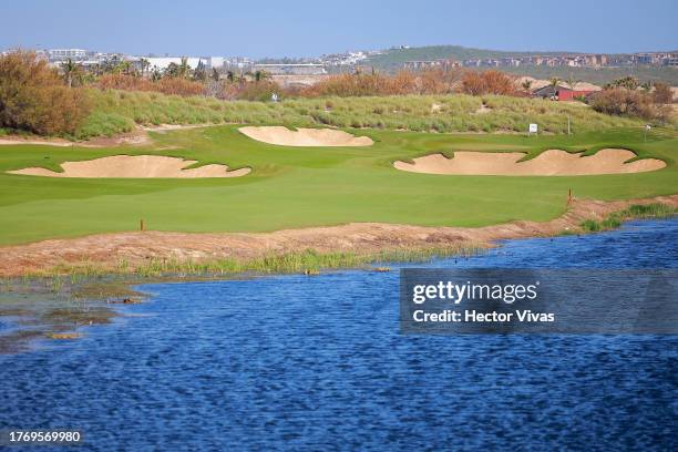General view of the 3rd hole prior to the World Wide Technology Championship at El Cardonal at Diamante on November 01, 2023 in Cabo San Lucas, Baja...