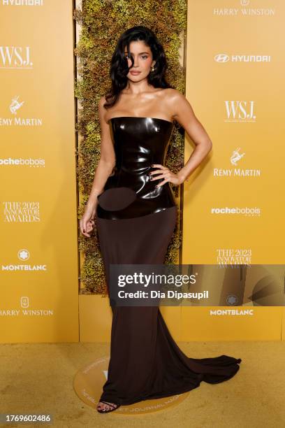 Kylie Jenner attends the WSJ Magazine 2023 Innovator Awards at Museum of Modern Art on November 01, 2023 in New York City.