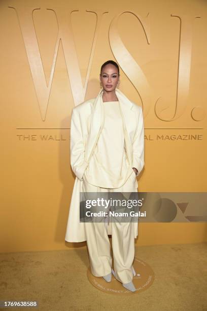 Joan Smalls attends the WSJ. Magazine 2023 Innovator Awards sponsored by Harry Winston, Hyundai Motor America, Montblanc, Rémy Martin and Roche...