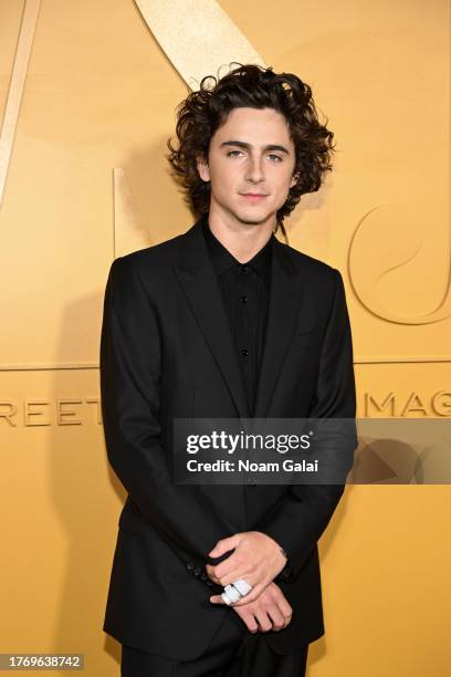 Timothée Chalamet attends the WSJ. Magazine 2023 Innovator Awards sponsored by Harry Winston, Hyundai Motor America, Montblanc, Rémy Martin and Roche...