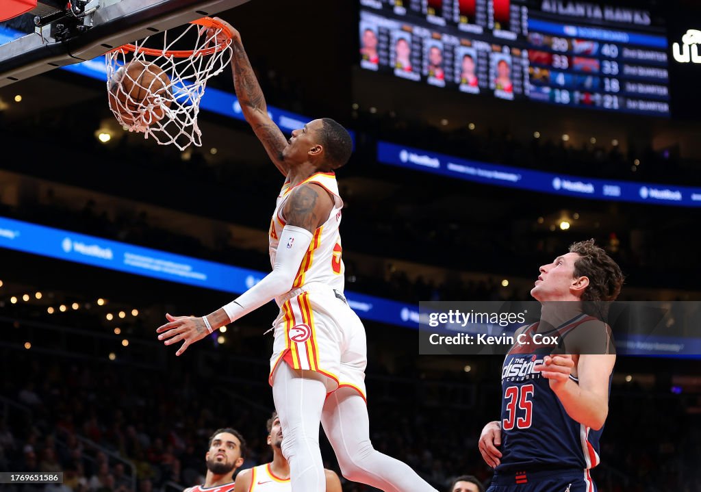 Washington Wizards v Atlanta Hawks