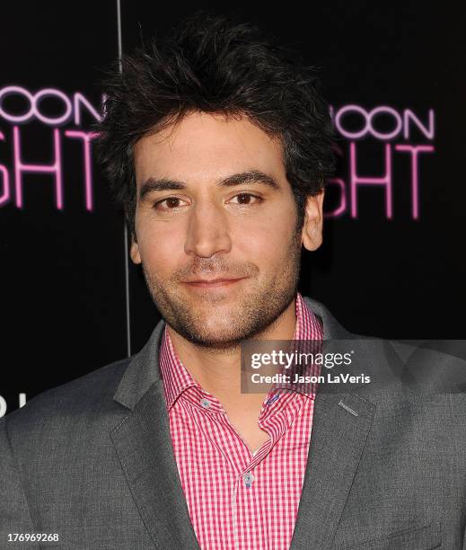 Actor Josh Radnor attends the premiere of "Afternoon Delight" at ArcLight Hollywood on August 19, 2013 in Hollywood, California.