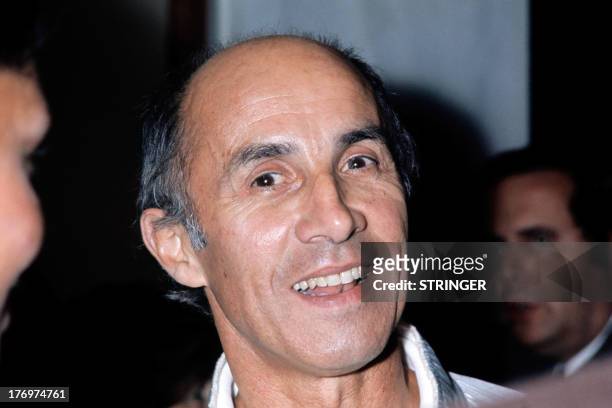 Photo taken on October, 1973 shows French fashion designer Andre Courreges in Paris. AFP PHOTO