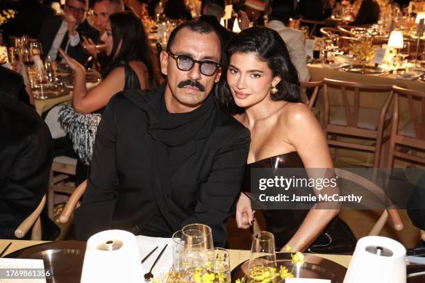 Haider Ackermann and Kylie Jenner attend the WSJ. Magazine 2023 Innovator Awards sponsored by Harry Winston, Hyundai Motor America, Montblanc, Rémy...