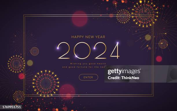 gold fireworks on a black vector background - glittering burning stock illustrations
