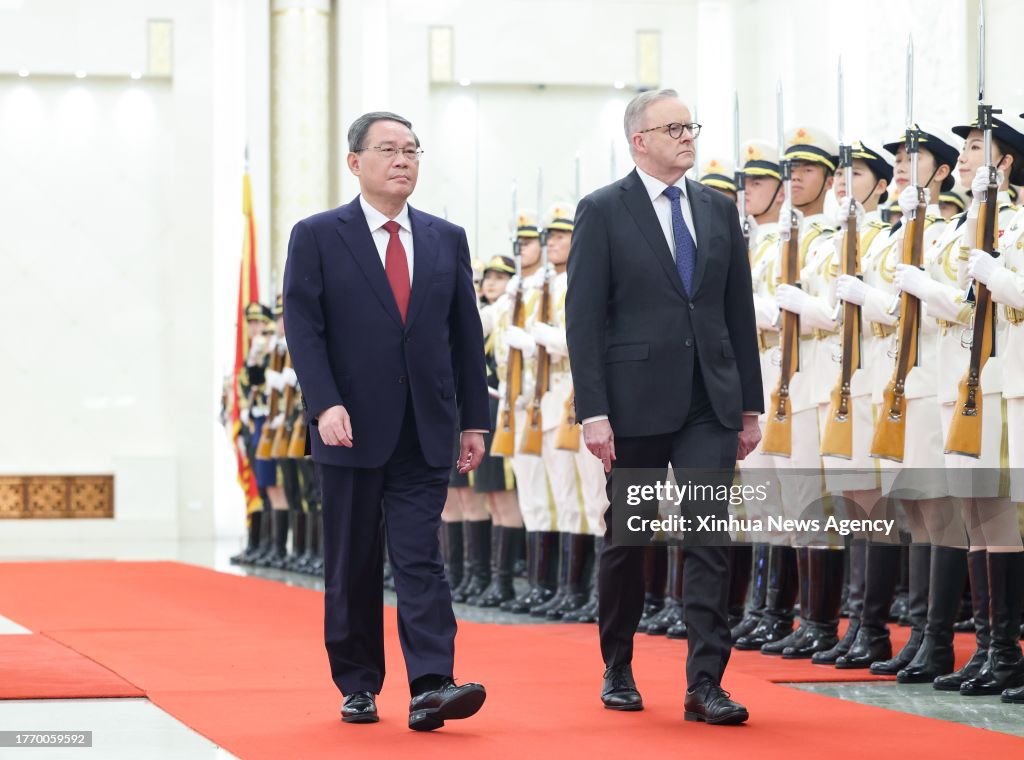 CHINA-BEIJING-LI QIANG-AUSTRALIAN PM-TALKS (CN)