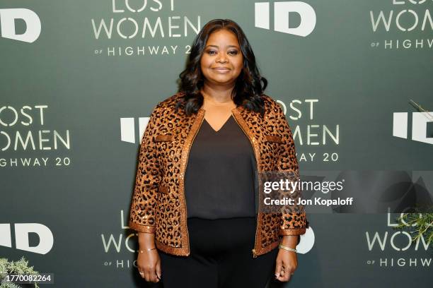 Octavia Spencer attends A Screening Of “Lost Women Of Highway 20" & A Fireside Chat With Octavia Spencer & Paula Zahn presented by Investigation...