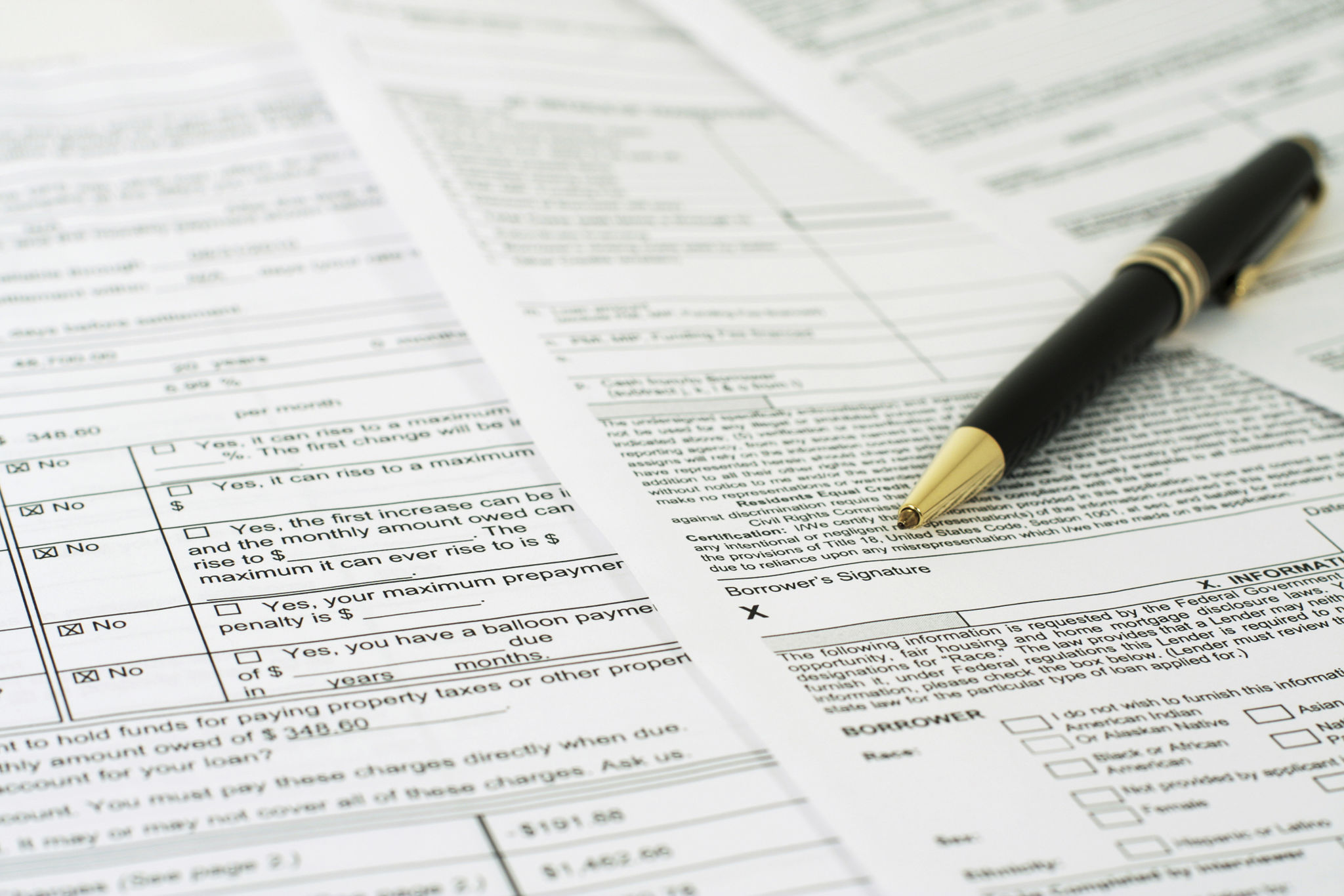 refinance paperwork