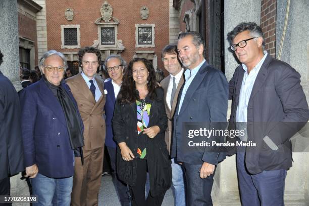 Diego Della Valle, Jay Fielden, Andrea della Valle, Angela Missoni, Brunello Cucinelli, Remo Ruffini