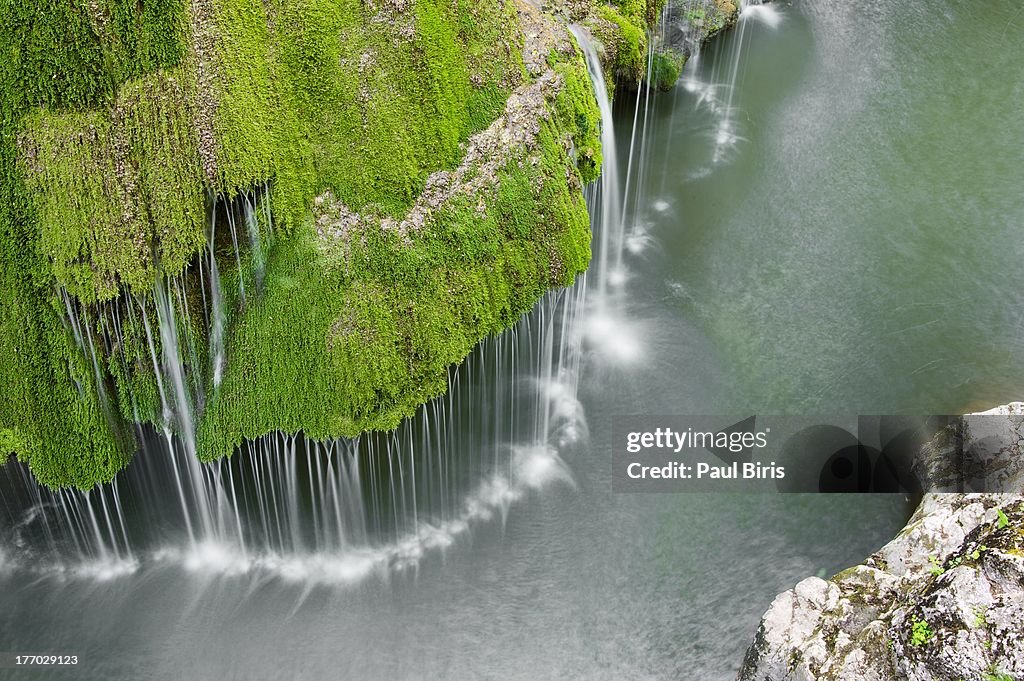 Unique Bigar Cascade Falls