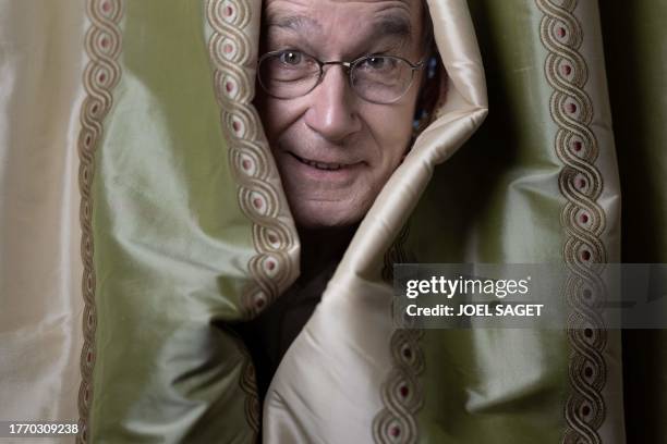 French actor Bernard Le Coq poses during a photo session in Paris on November 7, 2023.