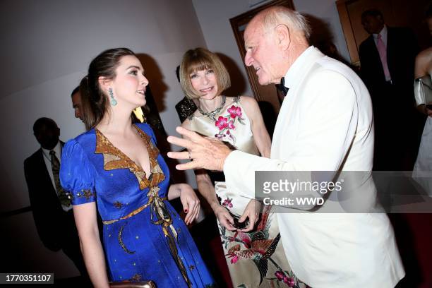 Bee Shaffer, Anna Wintour and Barry Diller