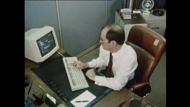 1980s Computer Programmer 385 1980s Computer Man Stock Videos, Footage, & 4K Video Clips - Getty ...