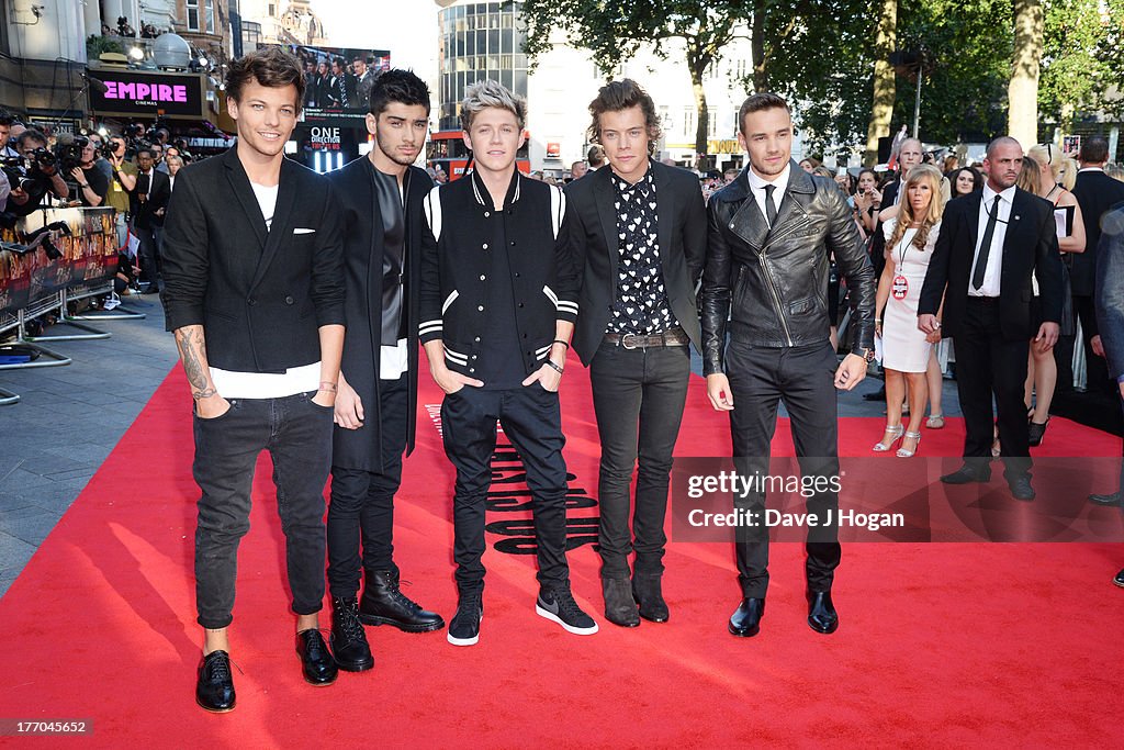 One Direction: This Is Us - World Premiere - Inside Arrivals