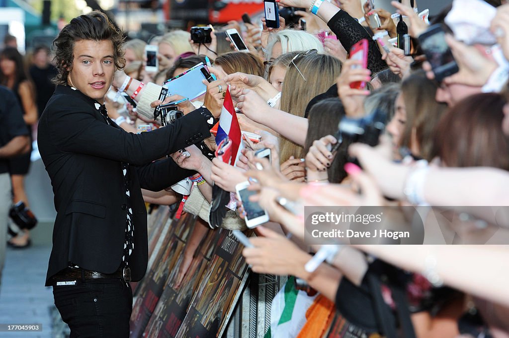 One Direction: This Is Us - World Premiere - Inside Arrivals