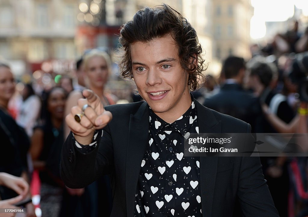 World Premiere Of  'One Direction This Is Us'